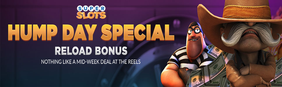 Super Slots Casino Wednesday Reload Bonus