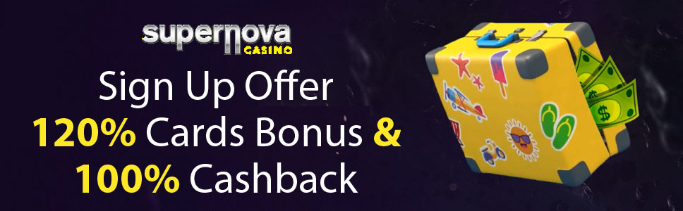 Supernova Casino Sign Up Offer 