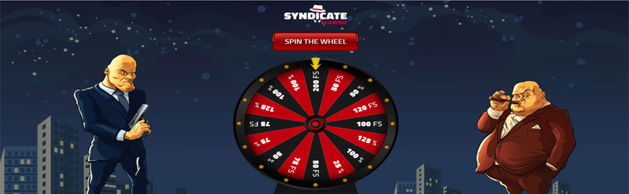 syndicate casino free spins promo code