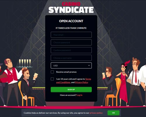 Syndicate casino free bonus