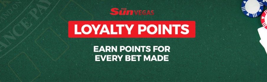 The Sun Vegas Casino Loyalty Points 