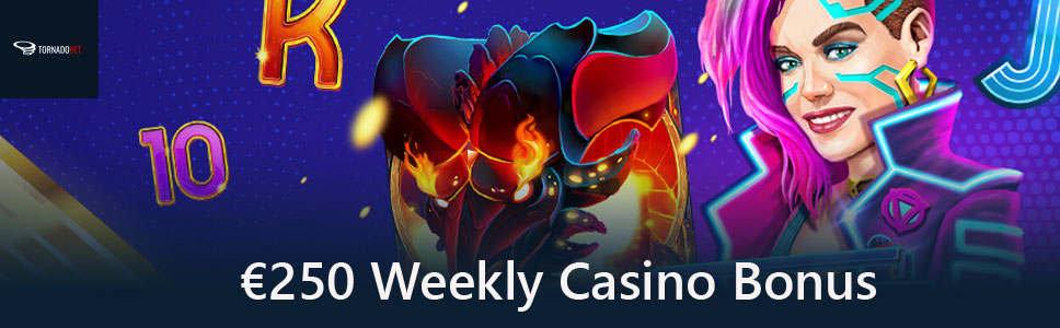 Tornadobet Casino Weekly Reload Bonus
