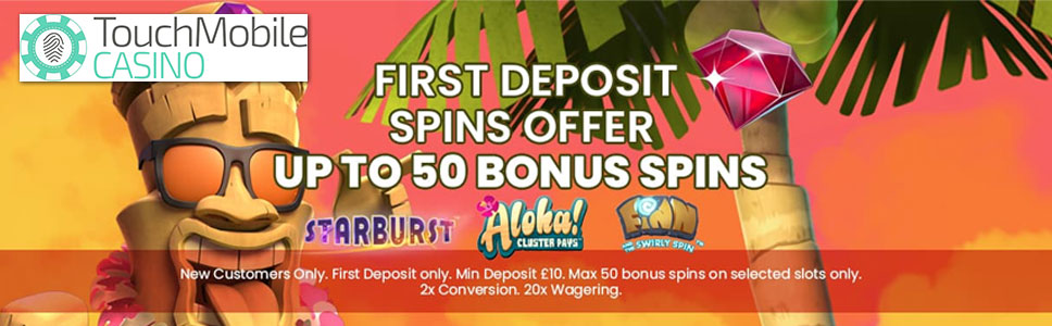 Touch Mobile Casino New Player Bonus 