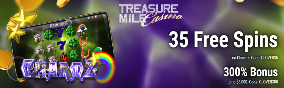 Treasure Mile Casino Welcome Bonus