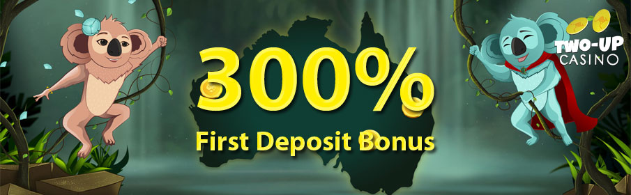 Two Up Casino First Deposit Bonus