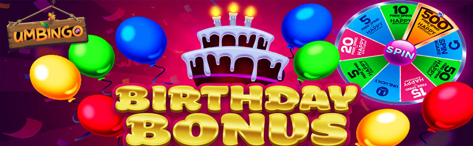 Umbingo Birthday Bonus