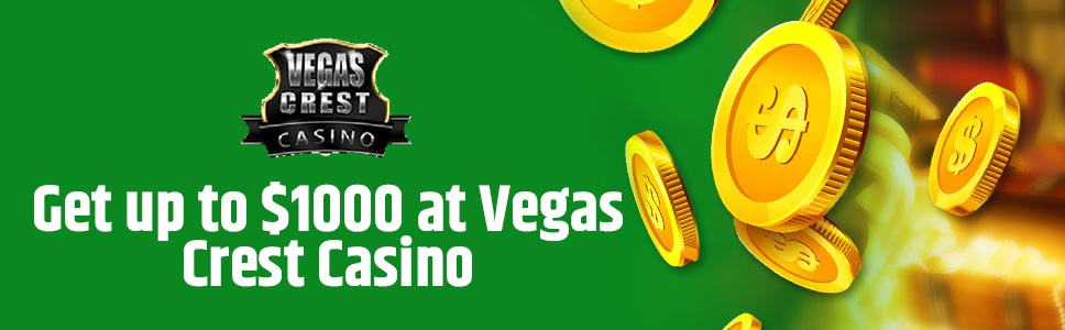 Free Cash Draws at Vegas Crest Casino