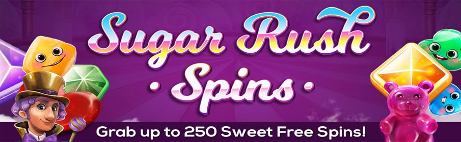 Vegas Crest Casino 250 Sugar Rush Free Spins