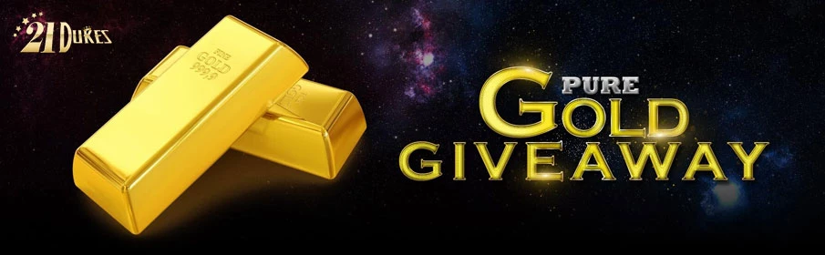 21Dukes Casino Pure Gold Giveaway Promotion 21Dukes Casino Pure Gold Giveaway Promotion