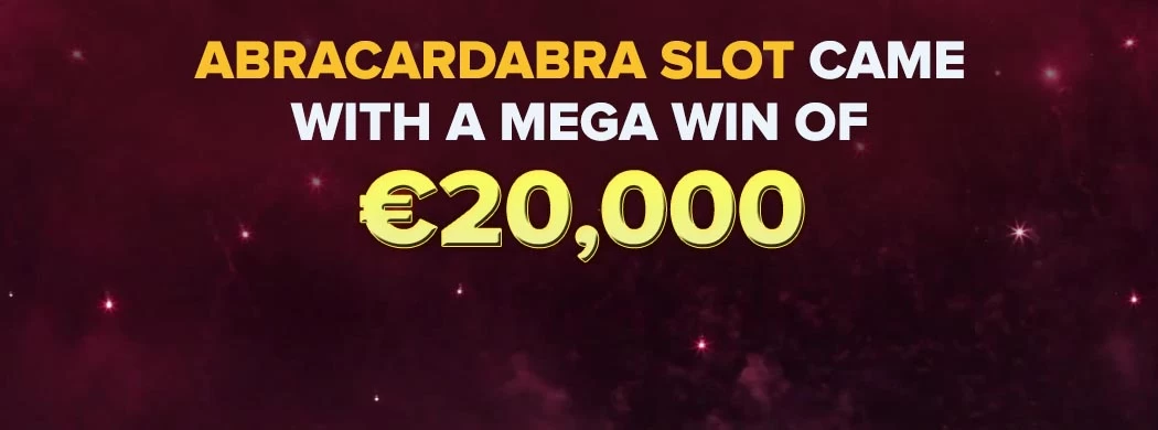 The Release of Abracardabra Slot Came With a Mega Win of  €20,000 For a Casumo Casino Player