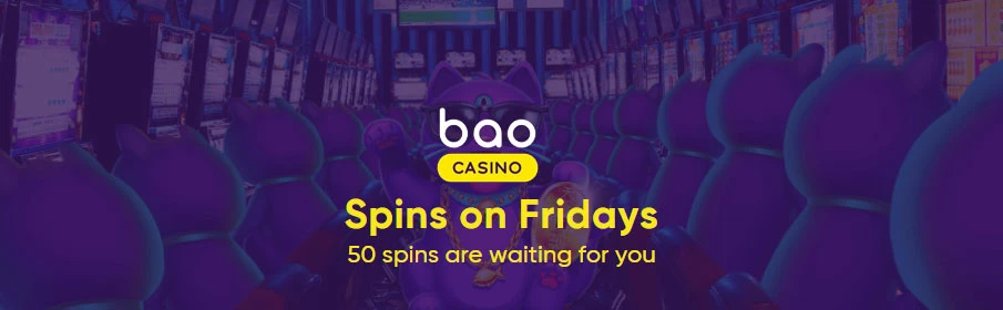 Bao Casino Friday 50 Free Spins Bonus 