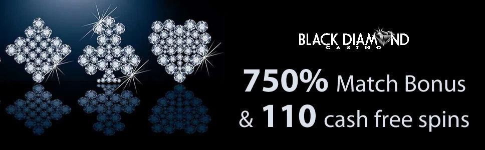 Black Diamond Casino $100 No Deposit Bonus 2021