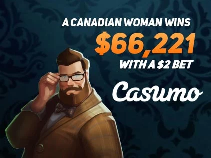 A Canadian Woman Wins $66,221 with a $2 bet on Holmes and the Stolen Stones Slot at Casumo Casino