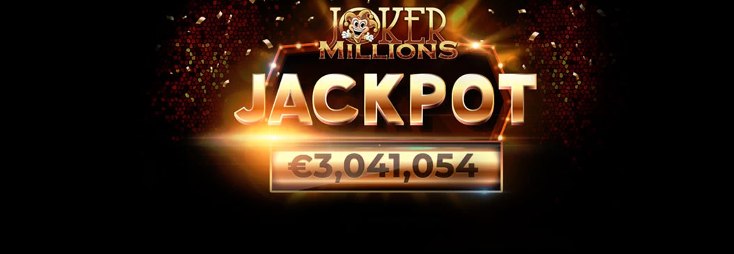 A Casumo Casino player lands a €3M win on Joker Millions Slot by Yggdrasil.