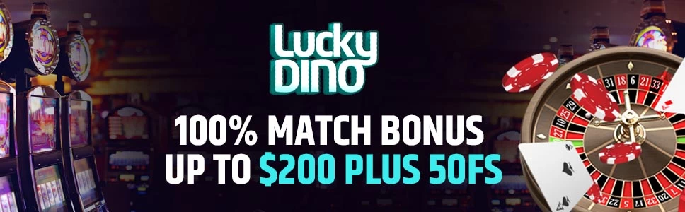 Lucky Dino casino Welcome Offer