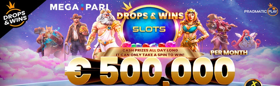 €50k Drops & Wins Cash Prize Promotion