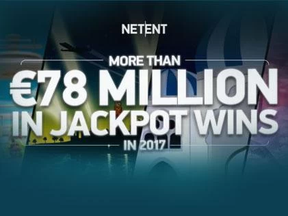 The Year 2017 has been full of Jackpot Wins at NetEnt - €78 Million