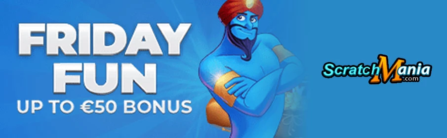 Up to $/€50 Friday Fun Bonus Up to $/€50 Friday Fun Bonus