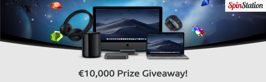 Win from €10,000 Prize Giveaway