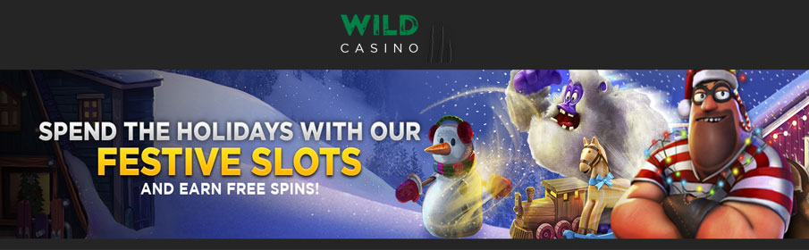 Wild Casino Christmas Bonus - Win up to 140 Free Spins