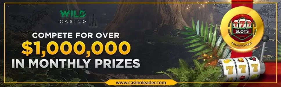 Wild Casino Daily Tournament for $1000k Prize Pool