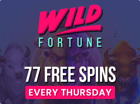 Wild Fortune Casino 77 Free Spins Bonus Code