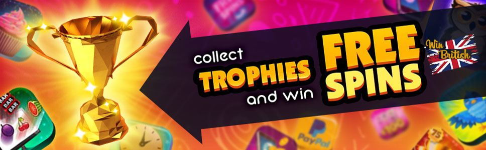 Win British Casino Trophy Mega Reels Bonus